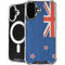 New Zealand Flag Distressed iPhone 16 Plus MagSafe Case